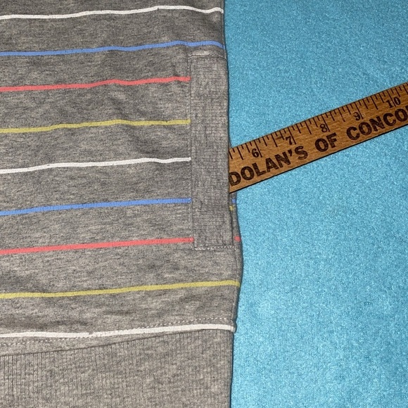 ASHLEY STEWART sweatshirt long sleeve zip up hoodie 2 pockets NEW size 14/16 - Picture 11 of 11